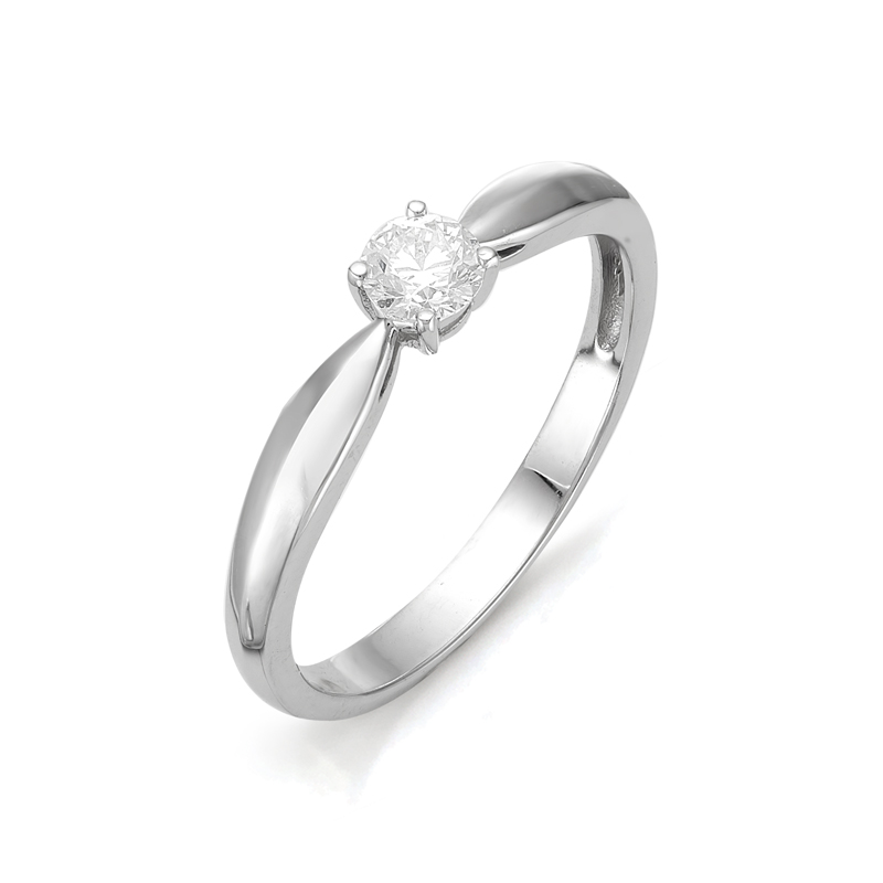 Кольцо из золота с бриллиантом