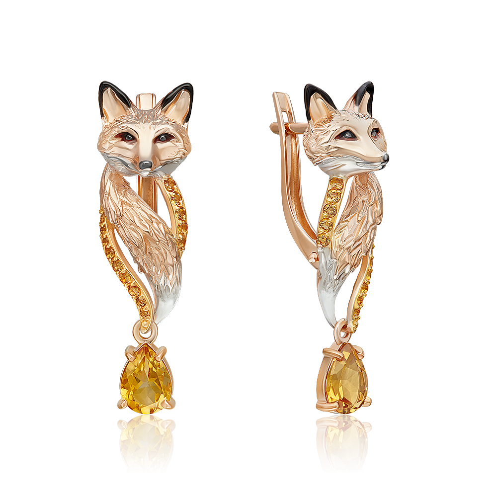 Серьги из золота