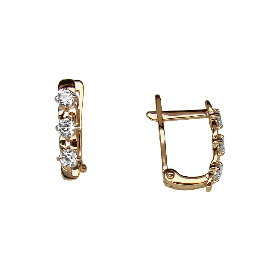 Серьги из золота