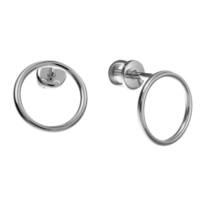 Серьги из серебра