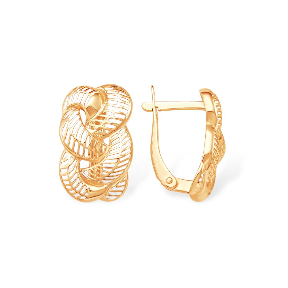 Серьги из золота 585 пробы