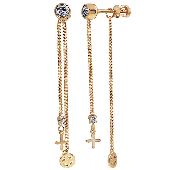 Серьги из золота