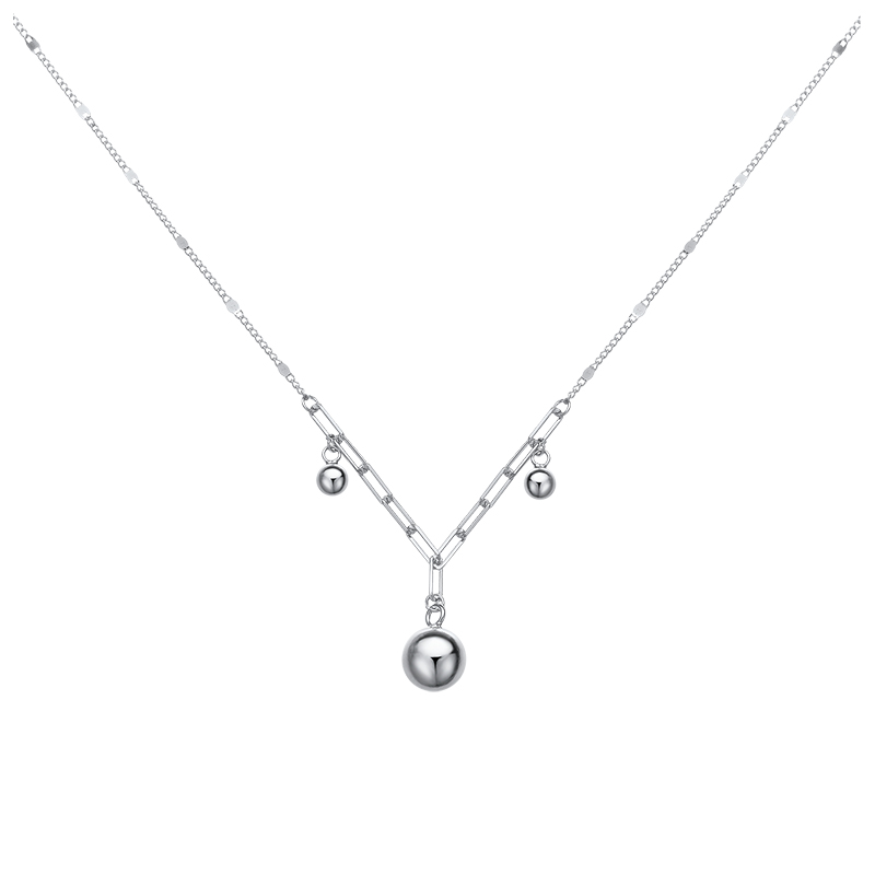 Колье из серебра