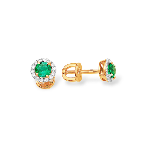 Серьги из золота