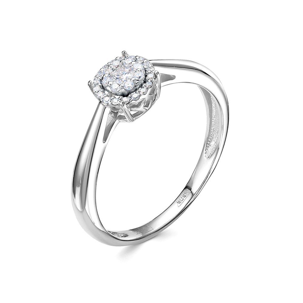 Кольцо из золота с бриллиантом
