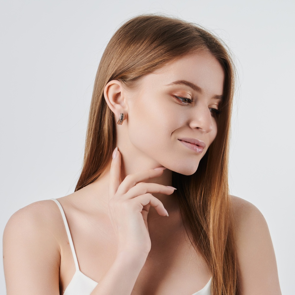 Серьги из золота