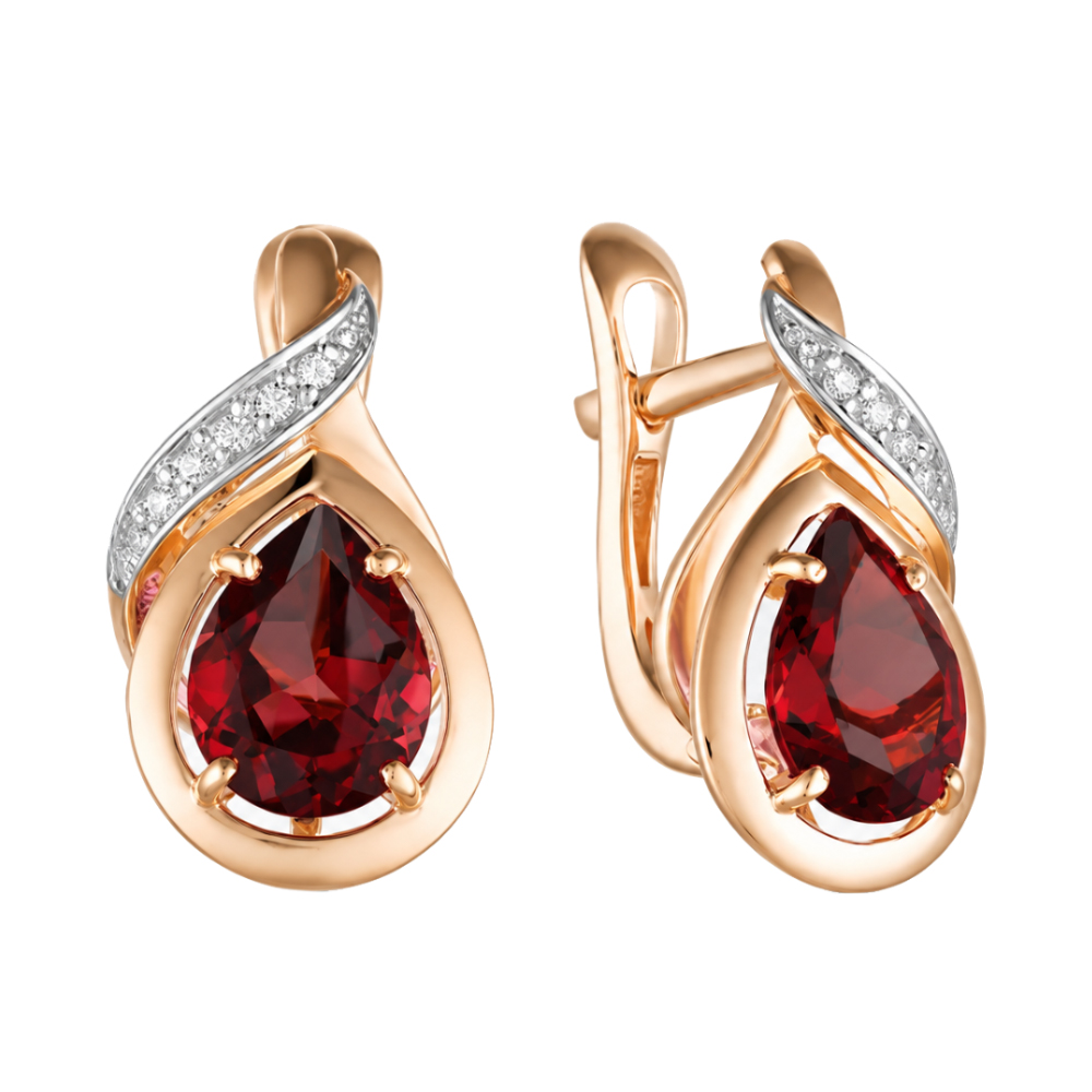 Серьги из золота