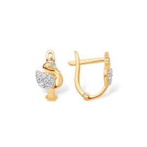 Серьги из золота