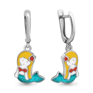 Серьги из серебра