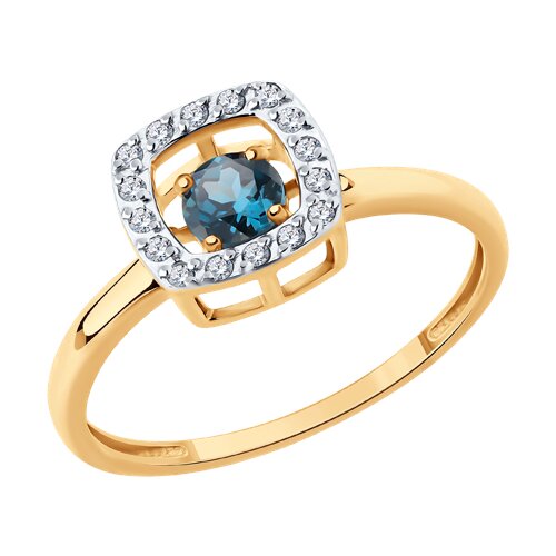 кольцо золотое пробы 585