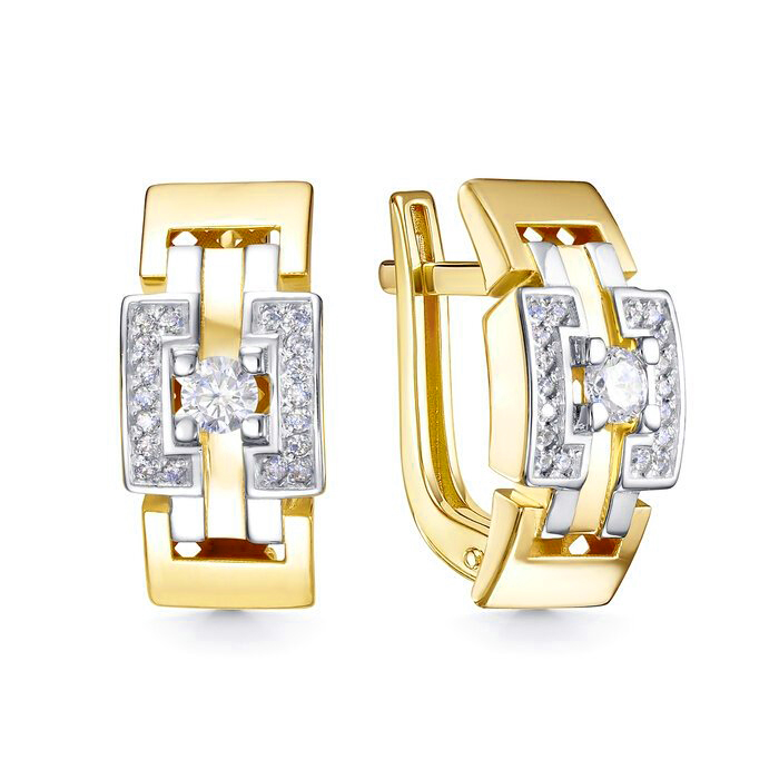 Серьги из золота