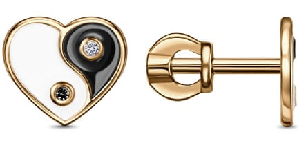 Серьги из золота