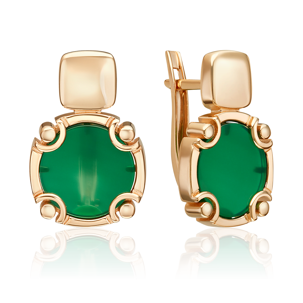 Серьги из золота
