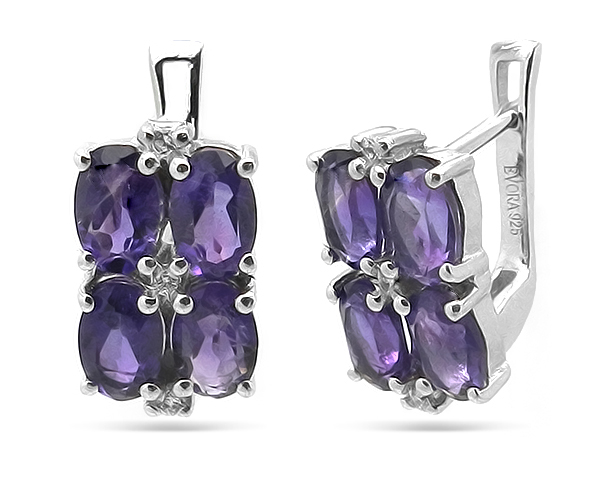 Серьги из серебра