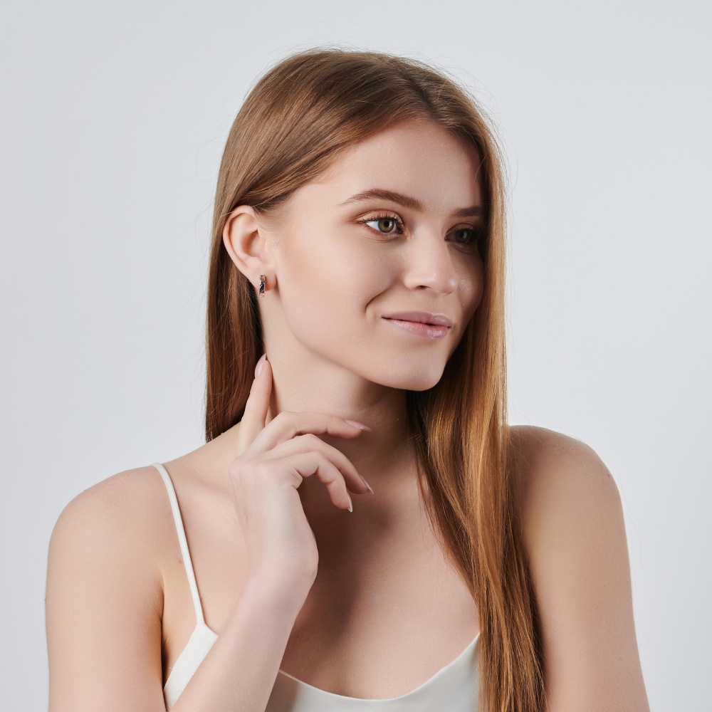 Серьги из золота