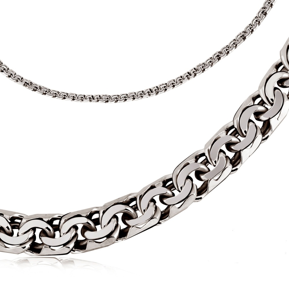 Браслет из серебра с чернением