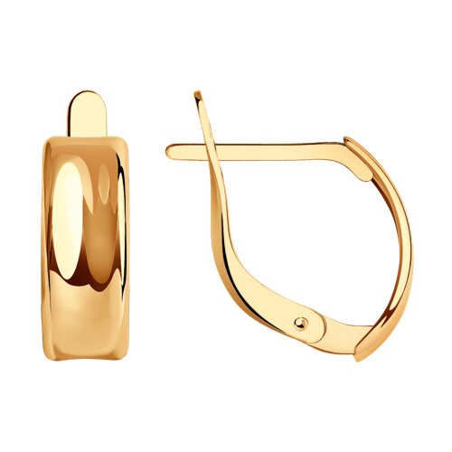 серьги из золота